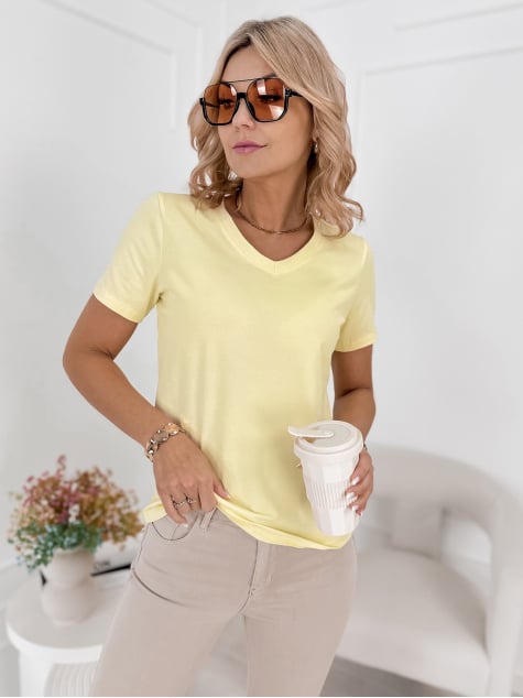 BLUZKA SERENITY ŻÓŁTA