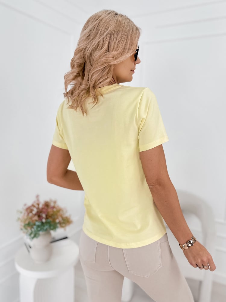 BLUZKA SERENITY ŻÓŁTA