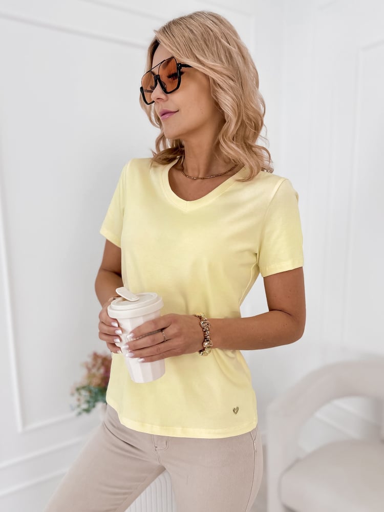 BLUZKA SERENITY ŻÓŁTA