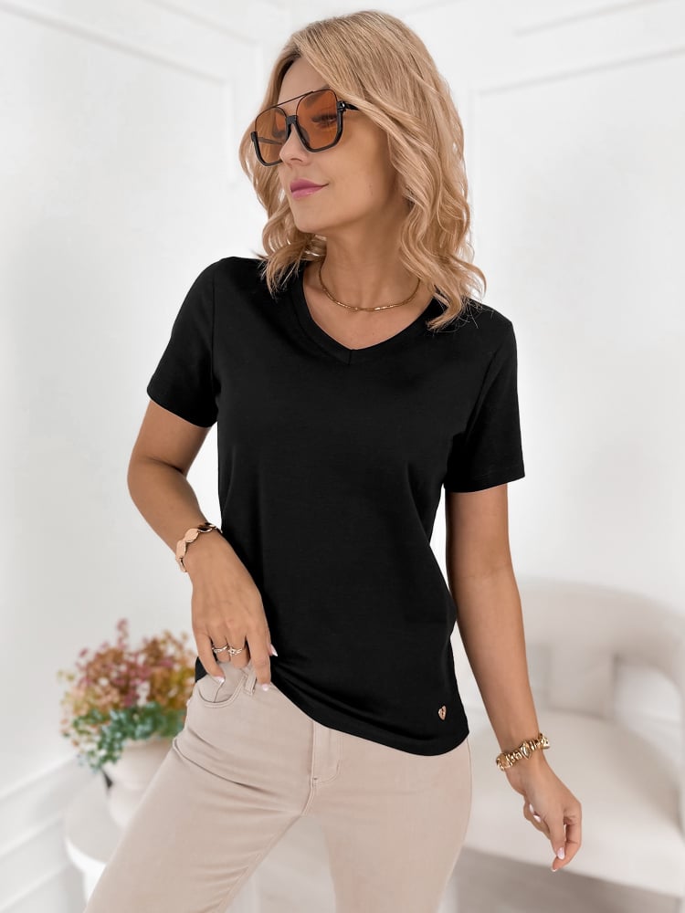 BLUZKA SERENITY CZARNA