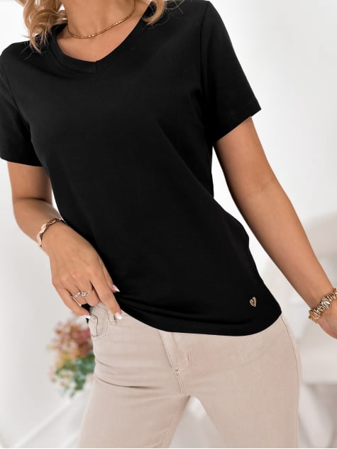 BLUZKA SERENITY CZARNA