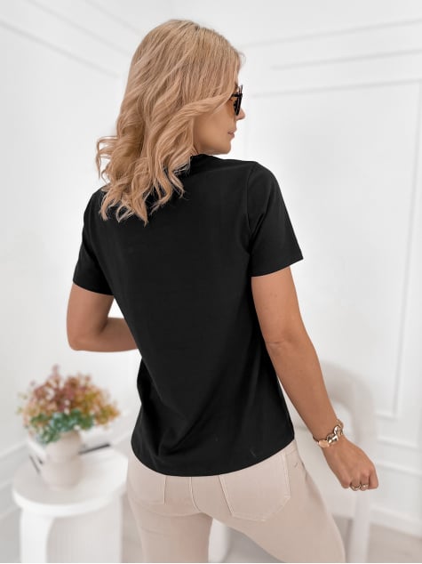 BLUZKA SERENITY CZARNA