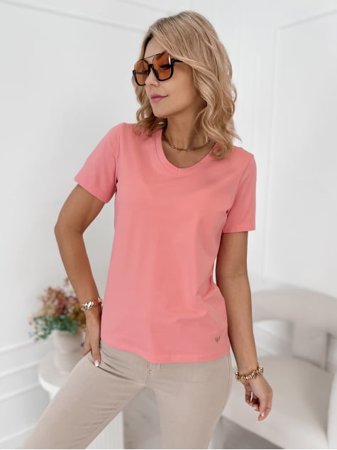 BLUZKA SERENITY KORALOWA