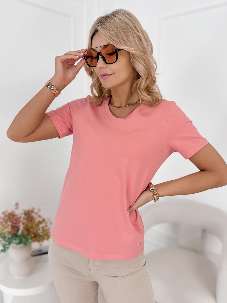 BLUZKA SERENITY KORALOWA