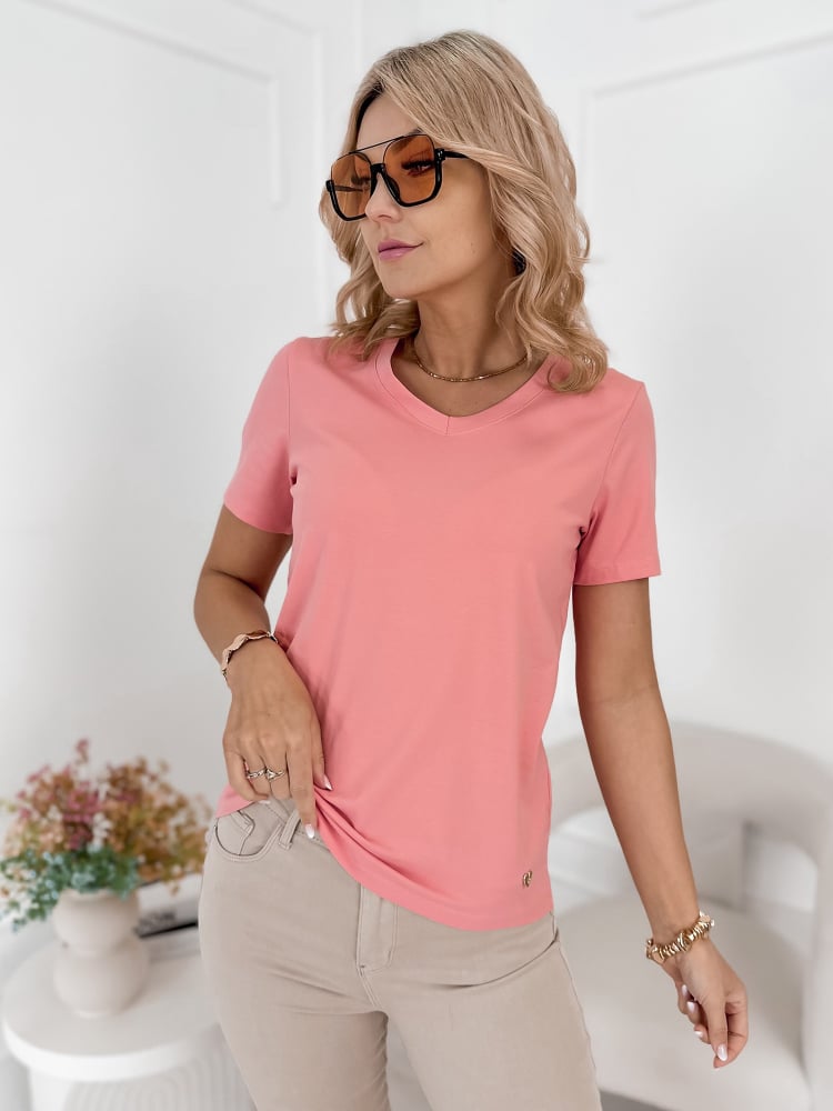 BLUZKA SERENITY KORALOWA