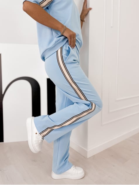 KOMPLET SANTIAGO BŁĘKITNY