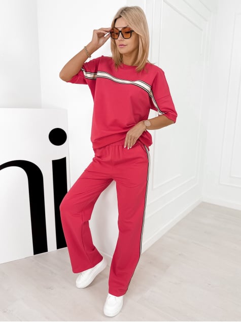 KOMPLET SANTIAGO MALINOWY