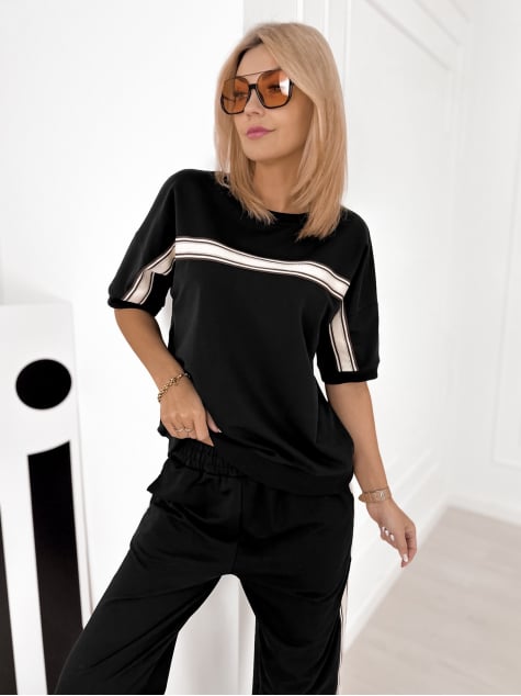 KOMPLET SANTIAGO CZARNY