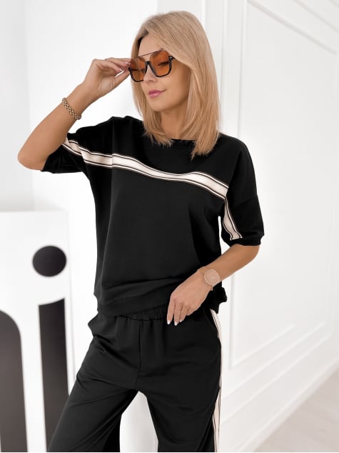 KOMPLET SANTIAGO CZARNY