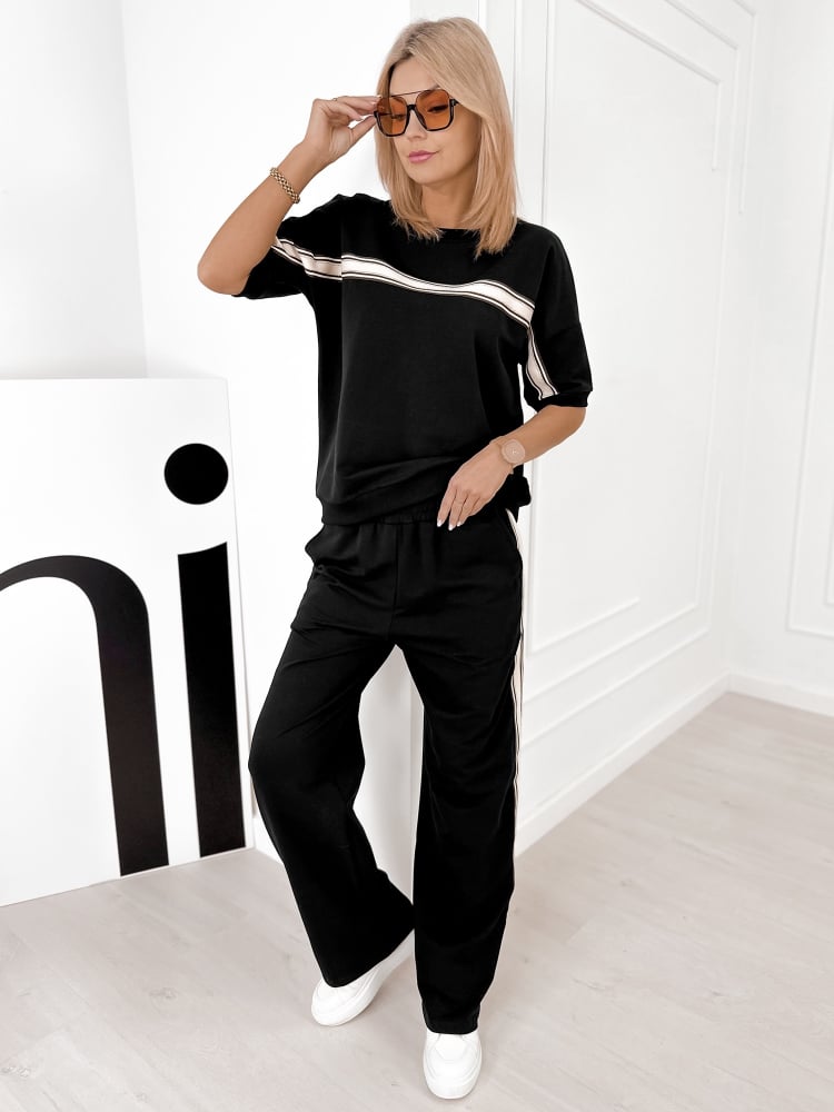 KOMPLET SANTIAGO CZARNY