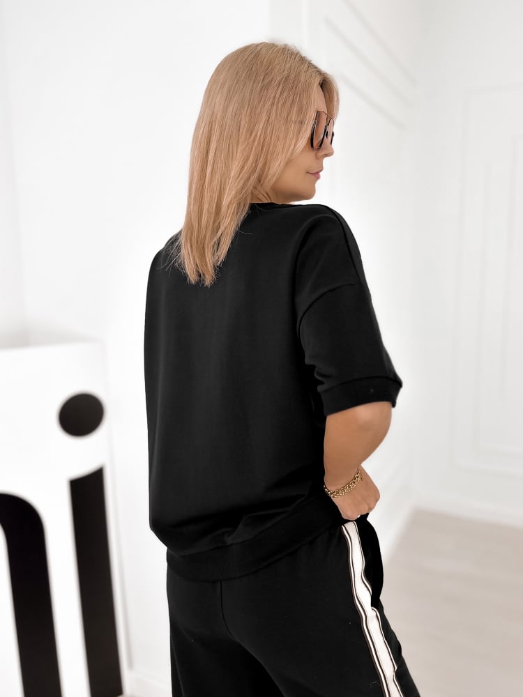 KOMPLET SANTIAGO CZARNY