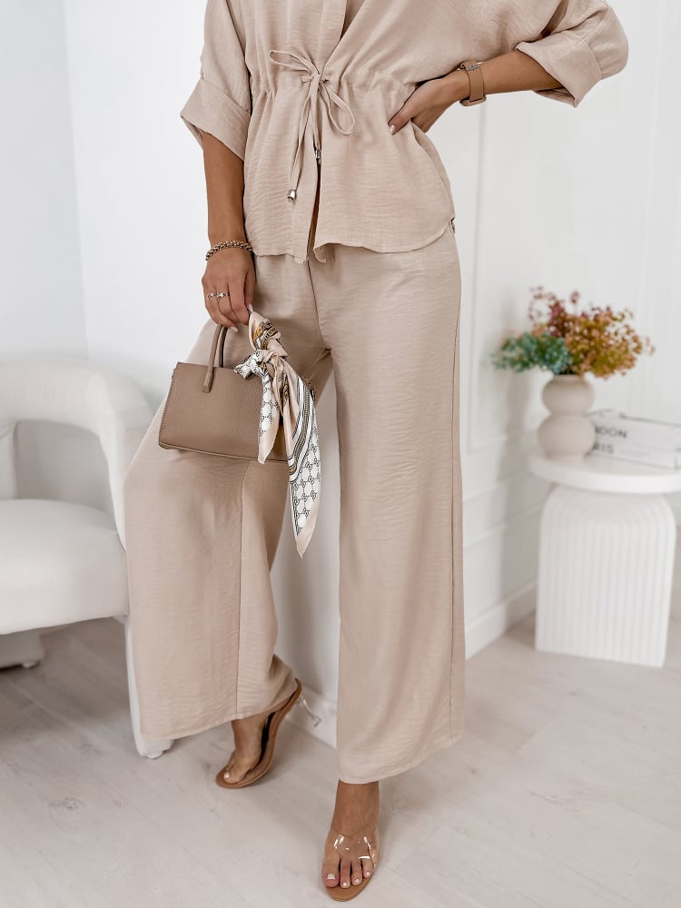 KOMPLET AMARANTE BEŻOWY