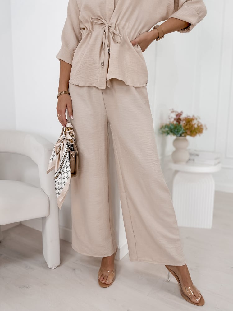 KOMPLET AMARANTE BEŻOWY