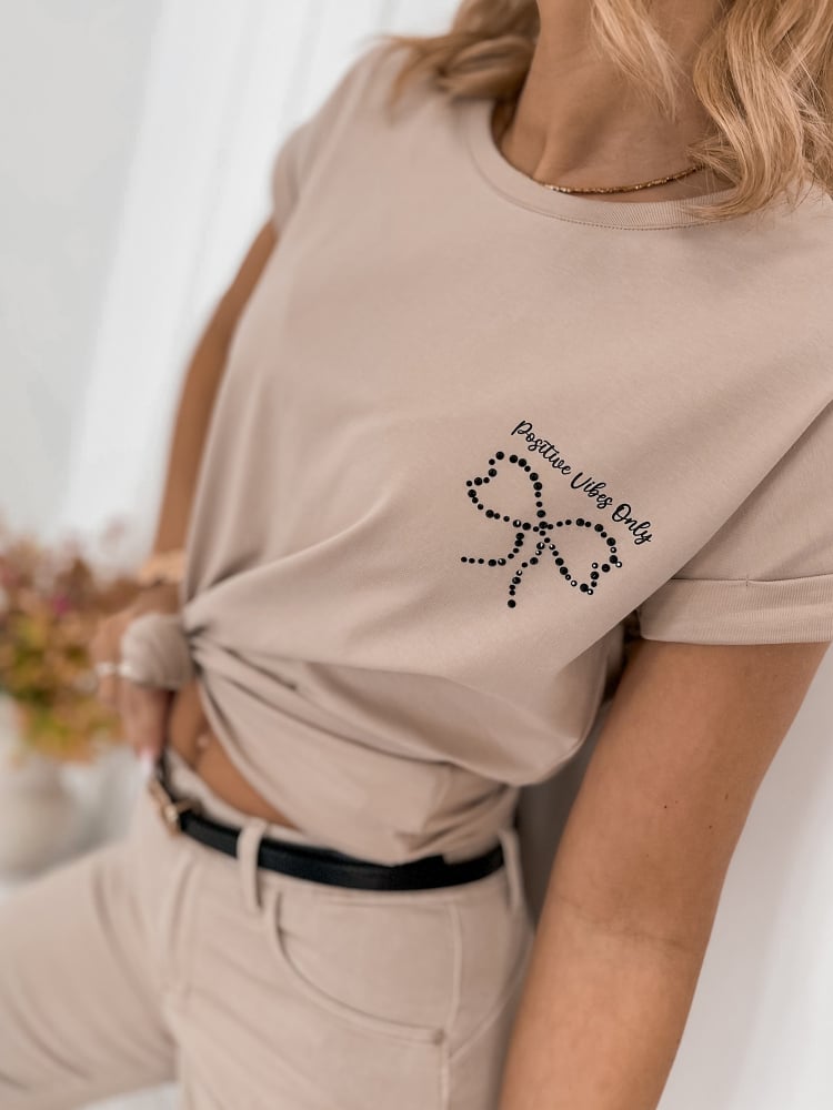 BLUZKA AMARILO BEŻOWA