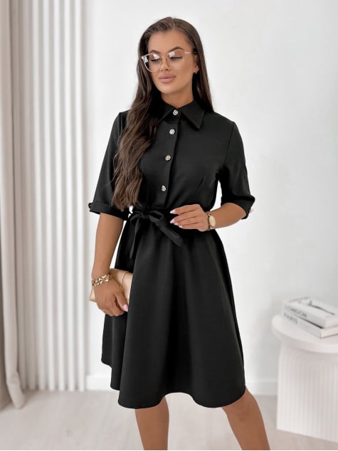SUKIENKA CECILY CZARNA
