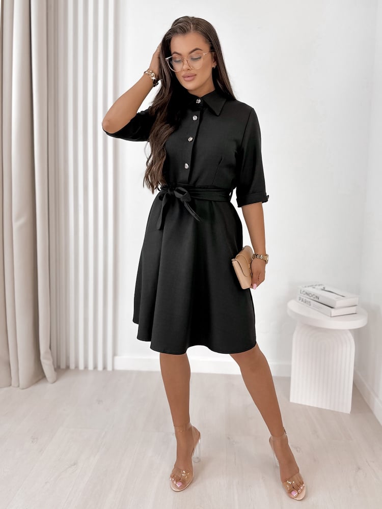 SUKIENKA CECILY CZARNA