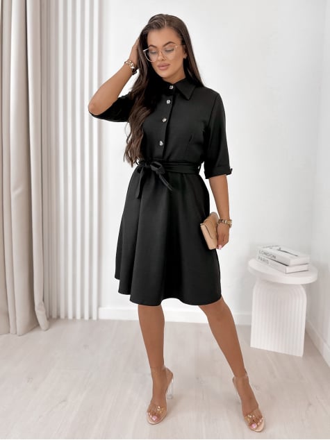 SUKIENKA CECILY CZARNA