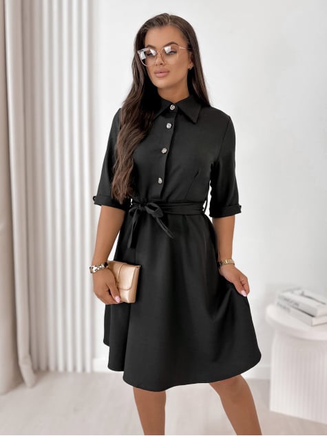 SUKIENKA CECILY CZARNA