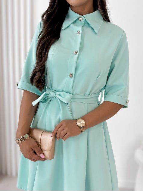 SUKIENKA CECILY MIĘTOWA