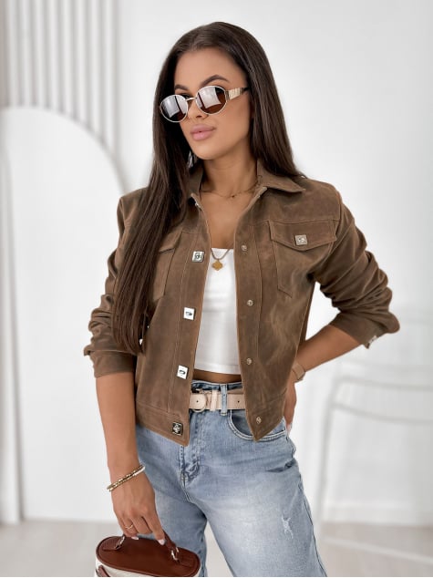 KURTKA ZAMSZOWA MONTEVERDI...