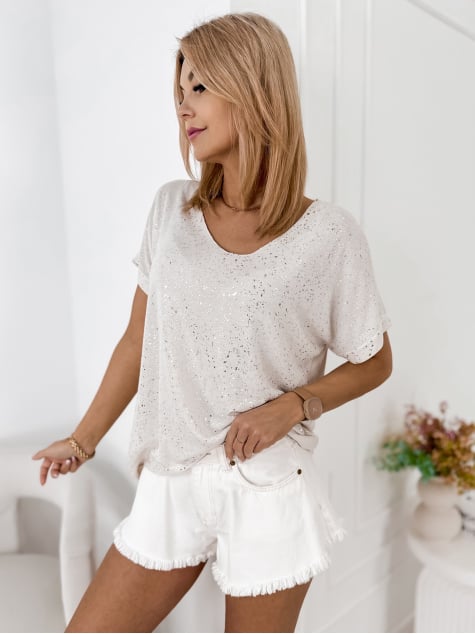 BLUZKA ANTIGA BEŻOWA