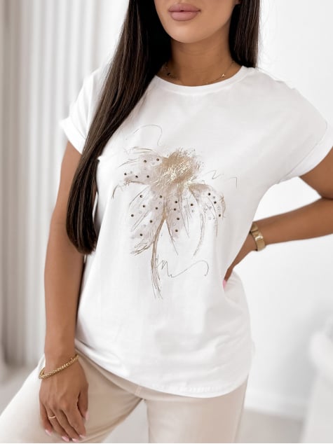 BLUZKA ALDISS BIAŁA