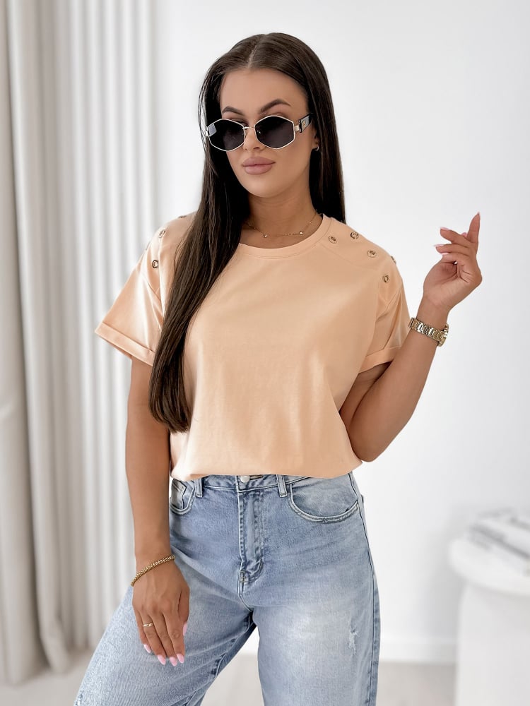 BLUZKA MURPHY BRZOSKWINIOWA