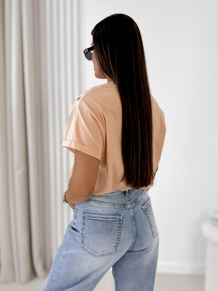 BLUZKA MURPHY BRZOSKWINIOWA