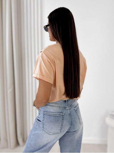 BLUZKA MURPHY BRZOSKWINIOWA