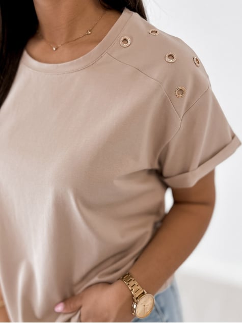 BLUZKA MURPHY BEŻOWA