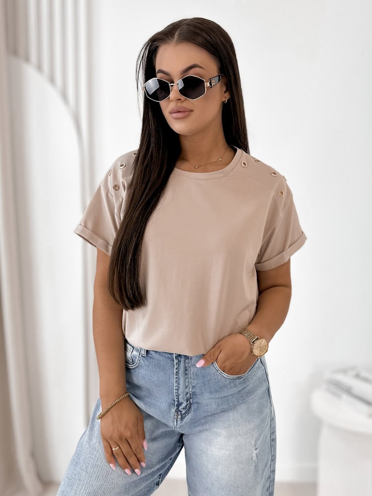 BLUZKA MURPHY BEŻOWA