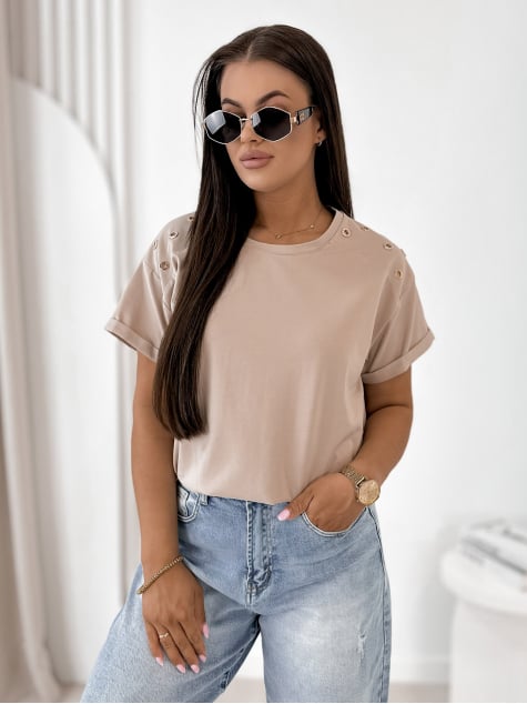 BLUZKA MURPHY BEŻOWA