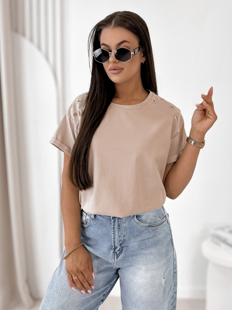 BLUZKA MURPHY BEŻOWA