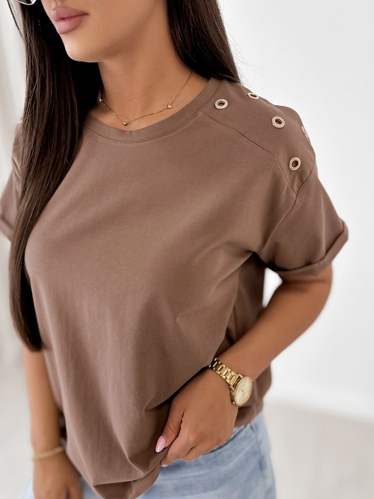 BLUZKA MURPHY BRĄZOWA