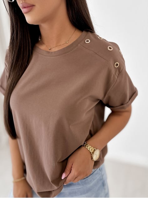 BLUZKA MURPHY BRĄZOWA