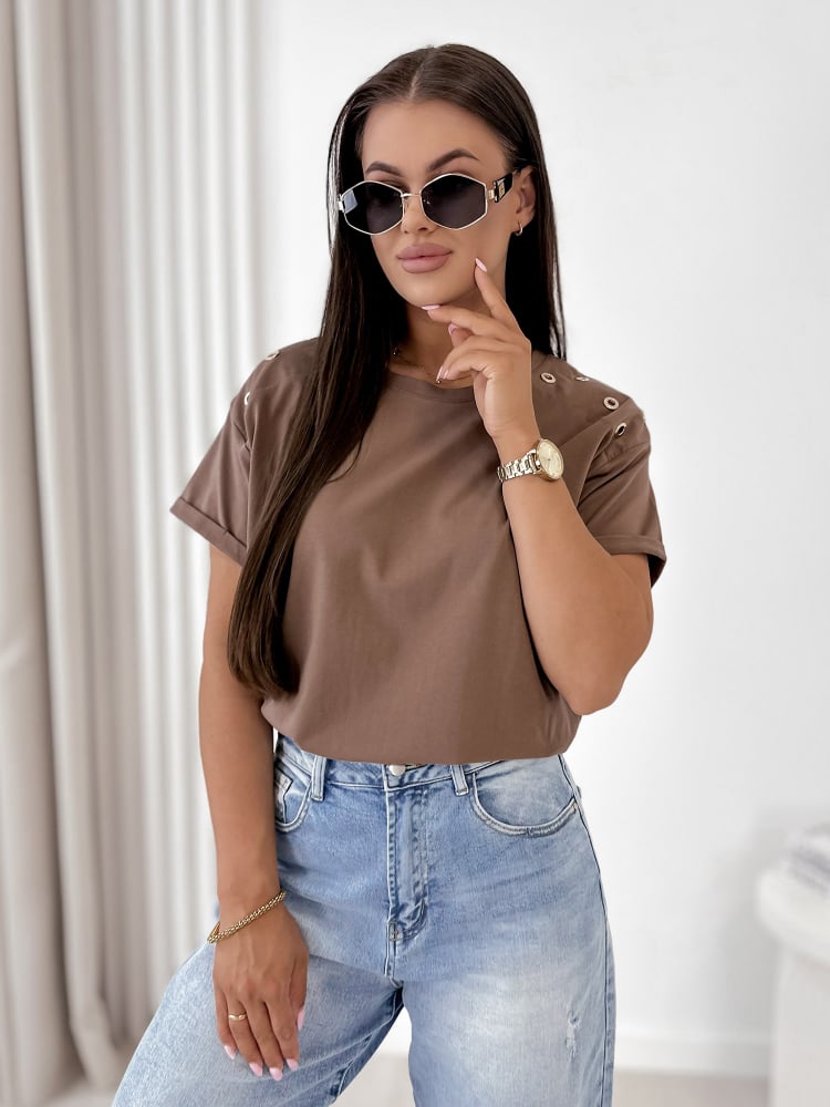 BLUZKA MURPHY BRĄZOWA