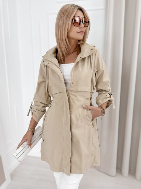 KURTKA ORSINO CIEMNOBEŻOWA