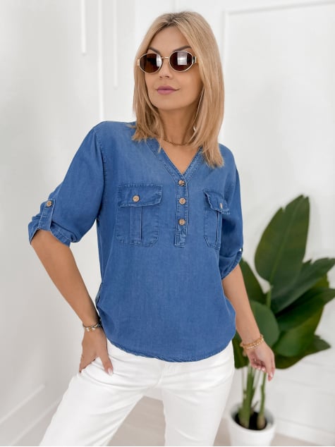 BLUZKA RAMSAY NIEBIESKA