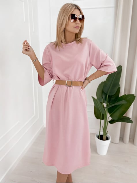 SUKIENKA VARDA PUDROWY RÓŻ