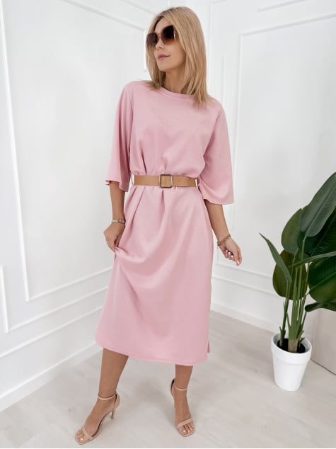 SUKIENKA VARDA PUDROWY RÓŻ