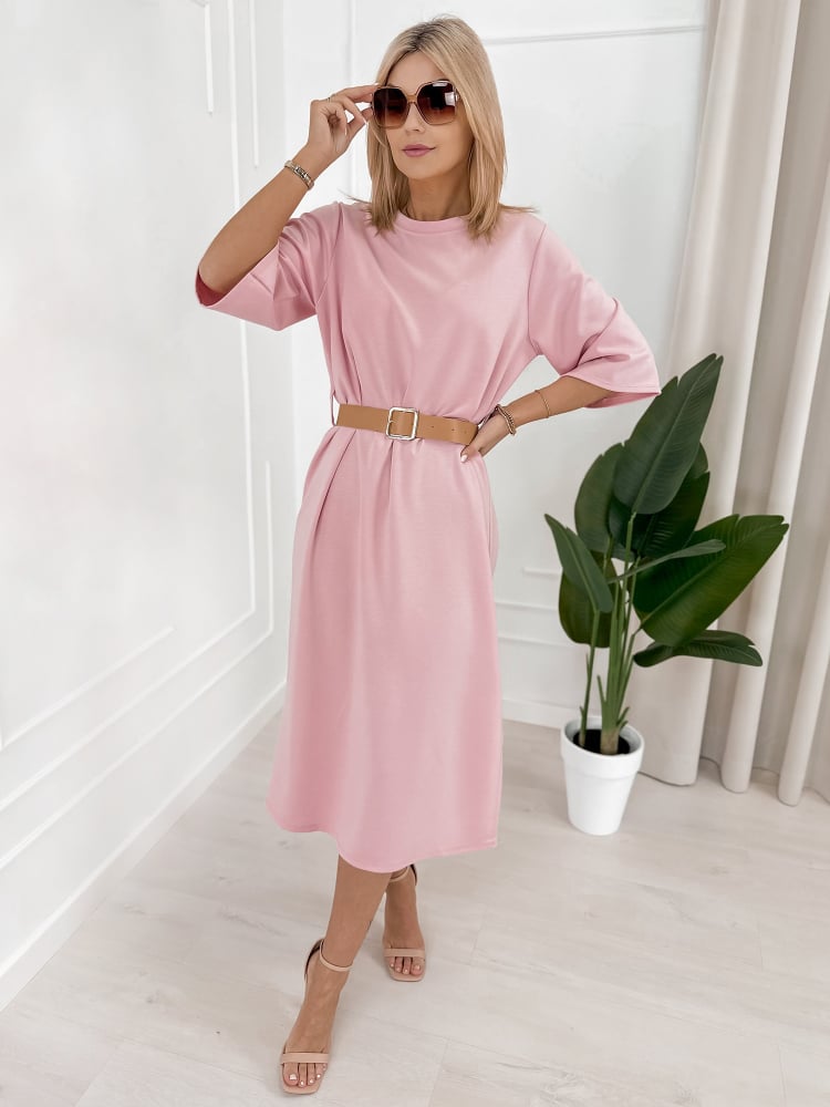 SUKIENKA VARDA PUDROWY RÓŻ