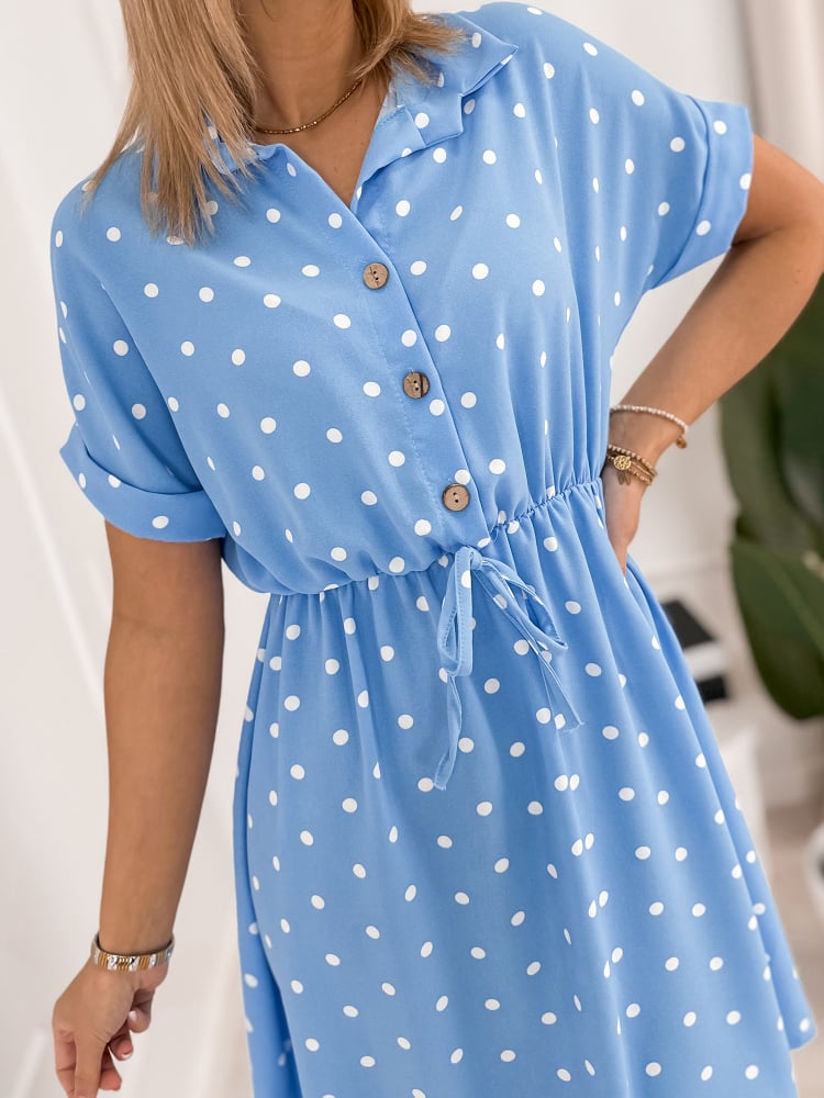 SUKIENKA VALERIA BŁĘKITNA