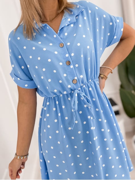 SUKIENKA VALERIA BŁĘKITNA