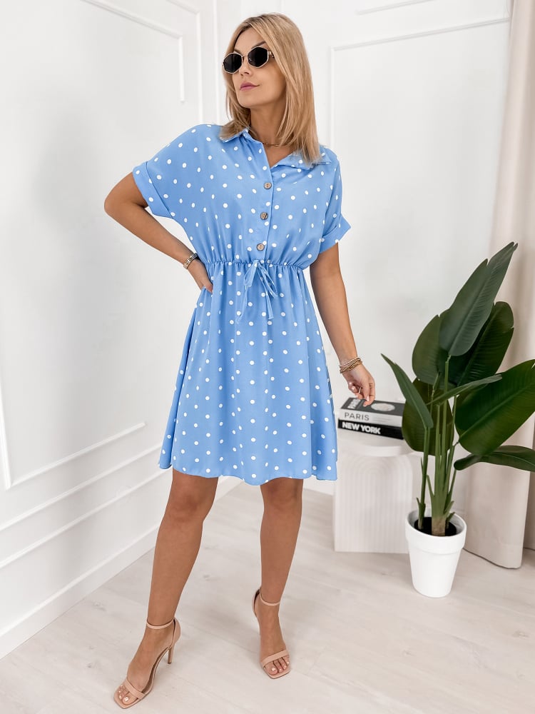 SUKIENKA VALERIA BŁĘKITNA