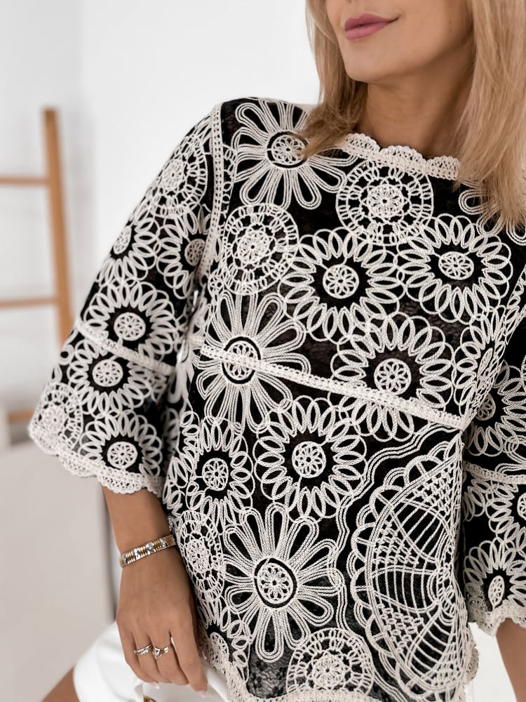 BLUZKA ANDINE CZARNA