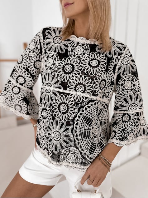 BLUZKA ANDINE CZARNA