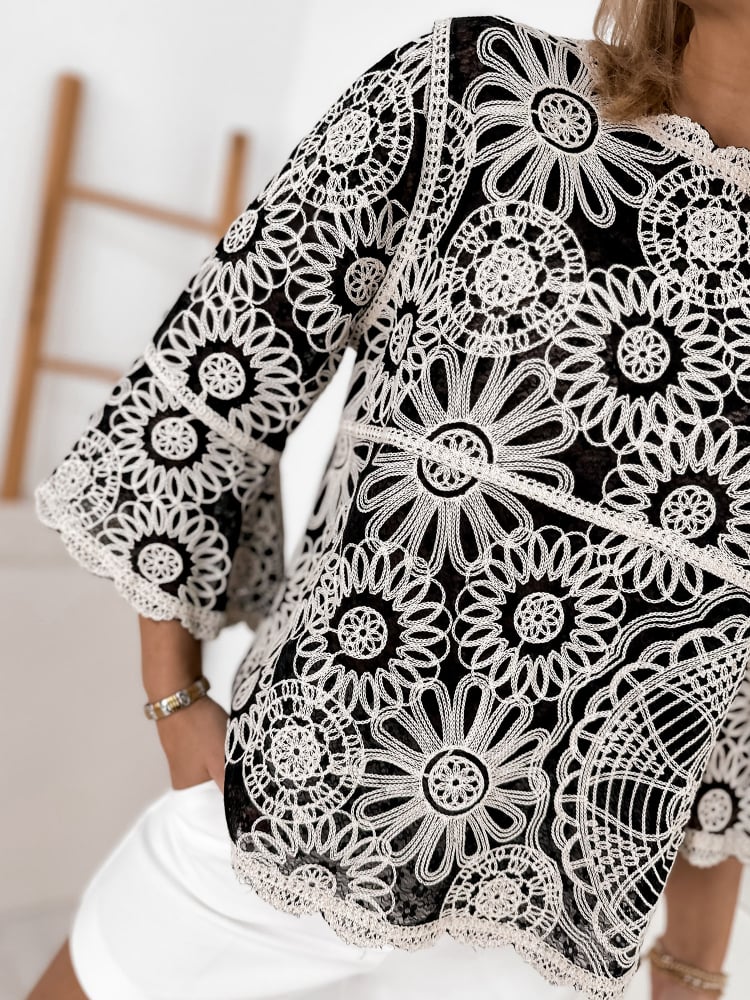 BLUZKA ANDINE CZARNA