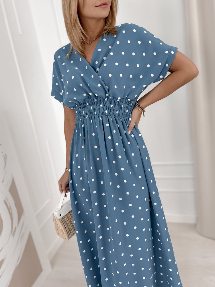 SUKIENKA ALEJANDRO NIEBIESKA