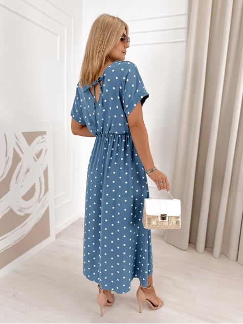 SUKIENKA ALEJANDRO NIEBIESKA