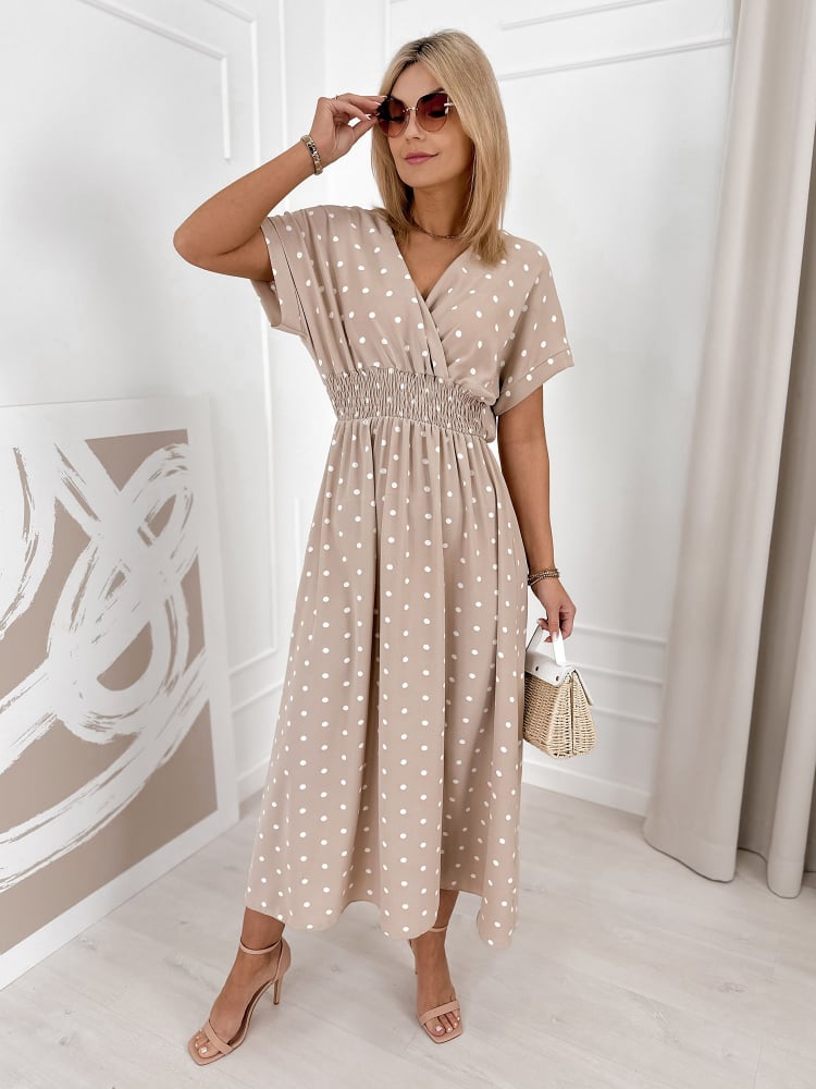 SUKIENKA ALEJANDRO BEŻOWA